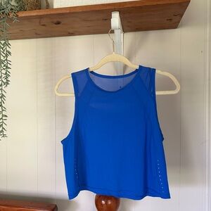 Lululemon Sculpt Cropped Tank Top
